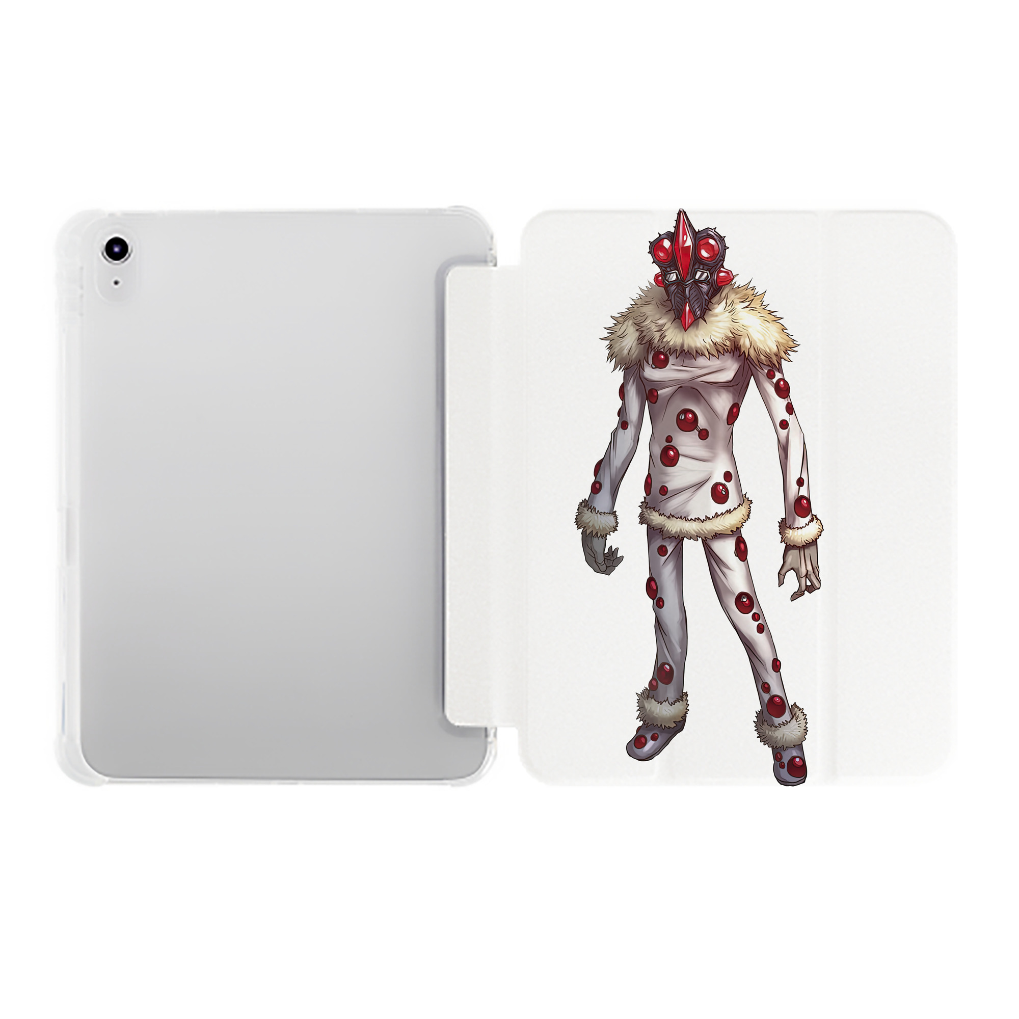 （画像用） ウルトラマン Ultraman IPad ケース ペン収納付き 三つ折りスタンド PUレザー×シリコン 対応機種9.5/10.5/10.9インチ